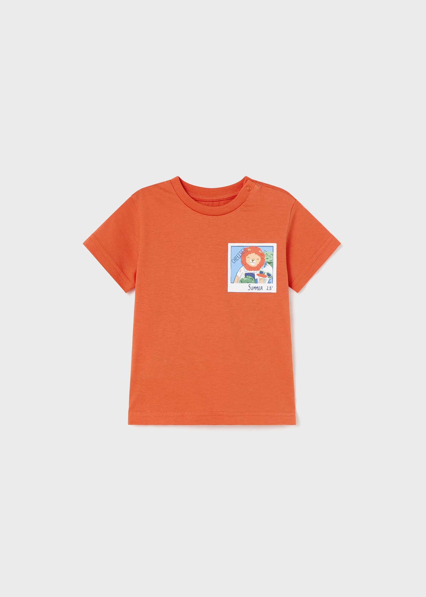 (image for) Maglietta con motivo stampato cotone sostenibile neonato mayoral Art. 23-01019-010